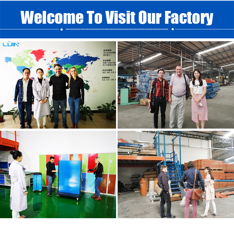 Long Span Adjustable Heavy Weight Warehouse Storage Pallet Shelves System Tear Drop Rack for Industrial