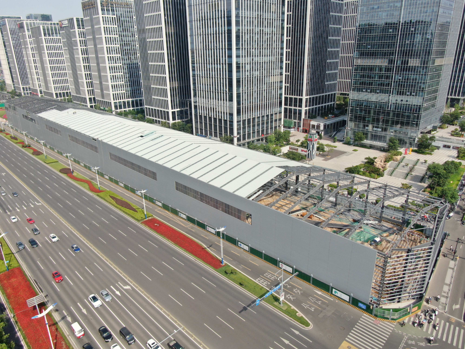 Metal Warehouse Building High Bay Storage Facility Pallet Rack System Logistics Center Space Optimization Solution