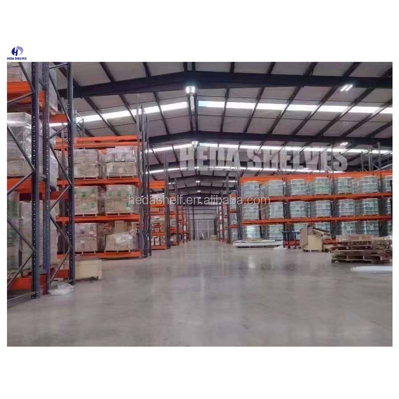 Wide Aisle Pallet Racking Heavy Duty Metal Rack Double Deep Clothes Racking System for Warehouse