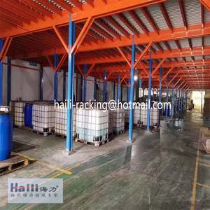 Durable Steel Pallet Rack Supported Mezzanine Floor Platform