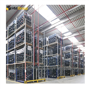 Customized Heavy Duty Transport Warehouse Metal Steel Stacking Folding Tire Storage Rack