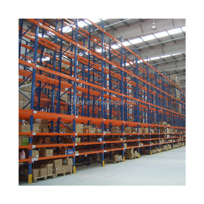 Heavy Duty Metal Pallet Storage Racking 1000kg/2000kg/3000kg Per Layer Industrial Pallet Shelving Rack