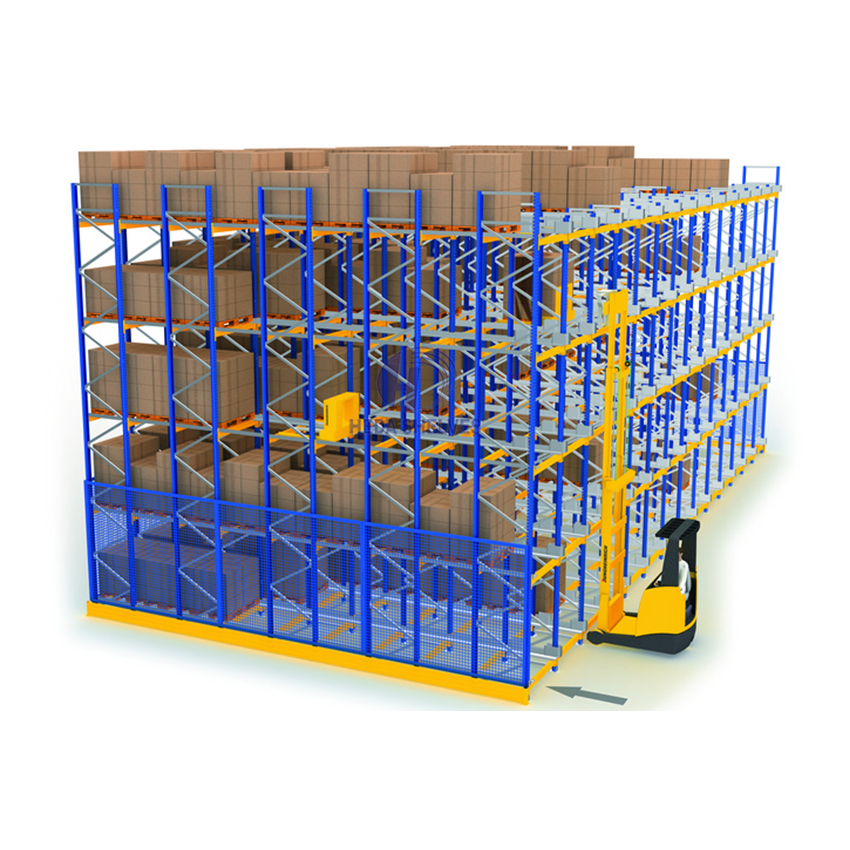 Durable Shuttle Heavy Duty Rack System Asrs 4-Way Shuttle Racking Automated Radio Shuttle Racking System for FIFO &amp; LIFO