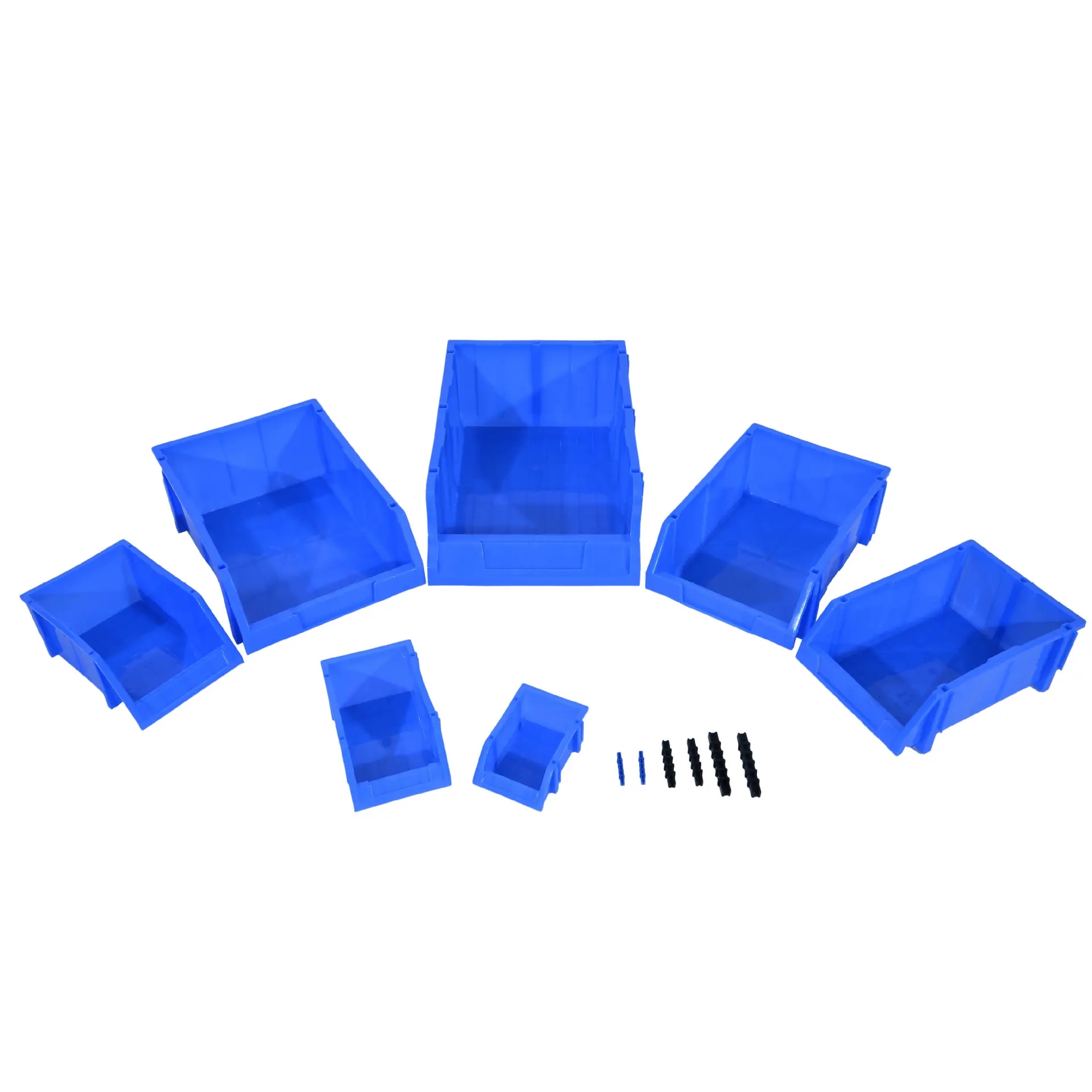 Save Space Parts Bin Boxes Household Item Save Stackable Plastic Warehouse Rack Tool Box Organizer