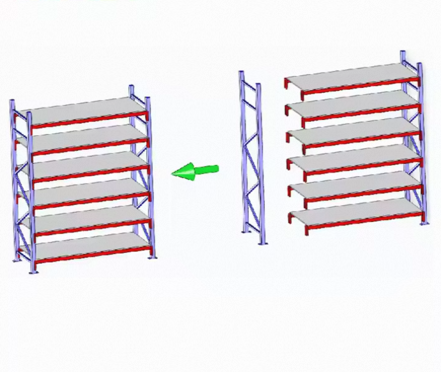 Ultra Heavy Duty Industrial Pallet Racking 2000kg Steel Shelving Rack with Dual Anti-Collision Beams 24/7 Free Technical Support