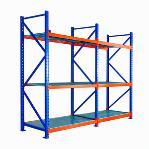 Heavy Duty Wide Span Pallet Rack, Industrial Warehouse Storage Pallet Racking for Bulk Goods Storage