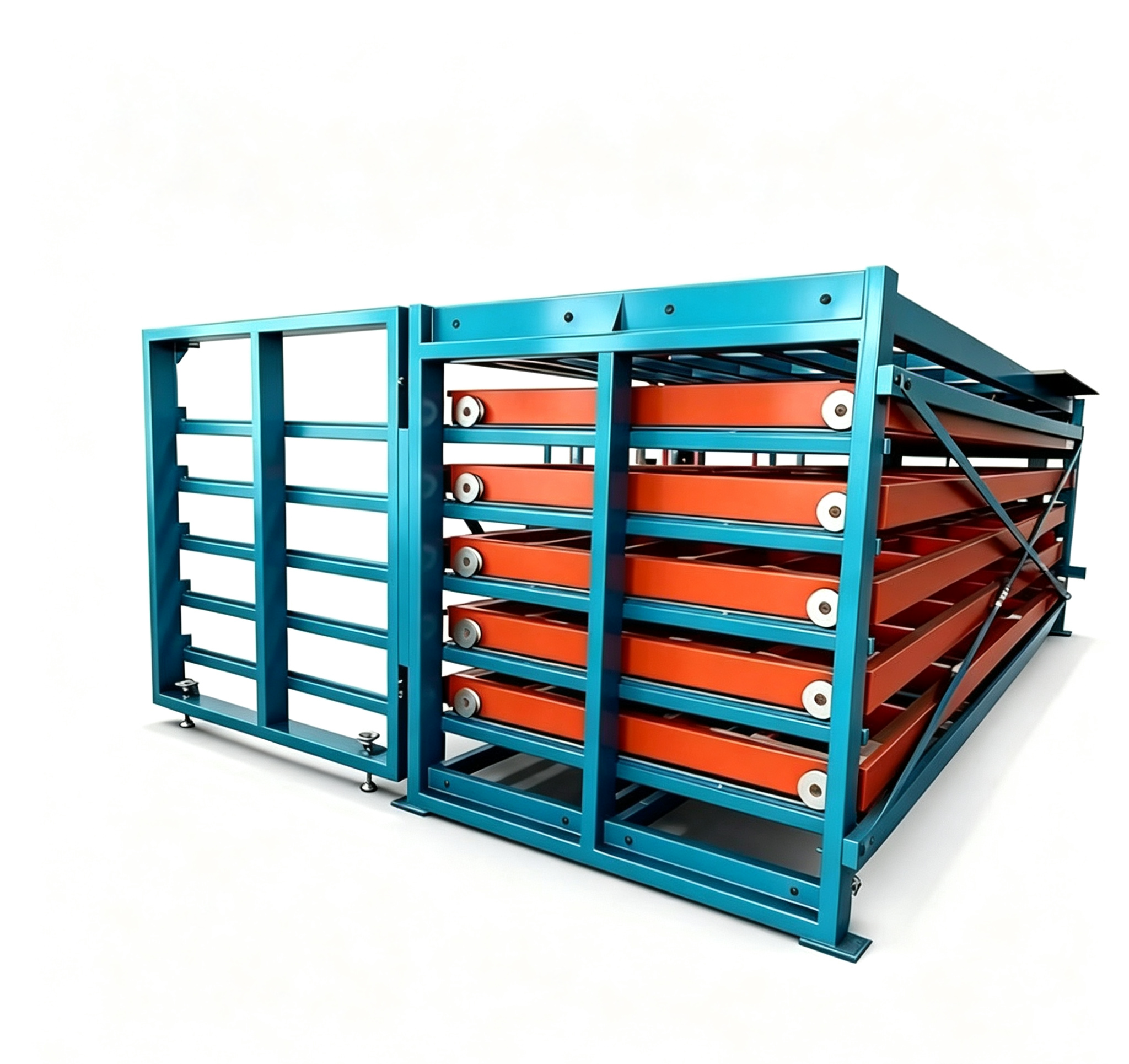 China Professional Manufacturing Multi-Layer Metal Sheet Racks Custom Heavy Duty Industrial Shelving