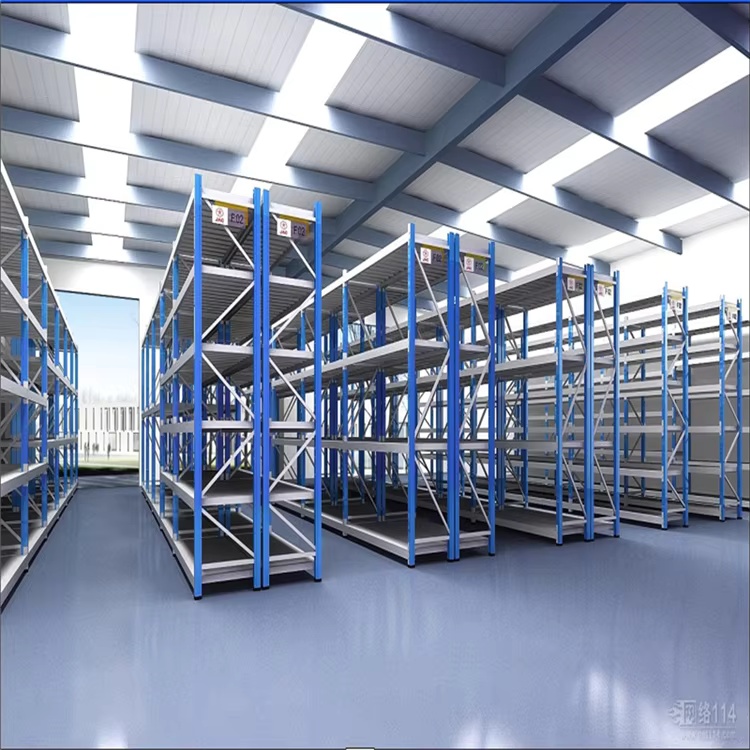 Medium-Duty Shelving Finished View