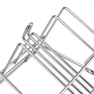 Bulk Custom Metal Wire Storage Rack Unit for Kitchenware Brands and Distributors