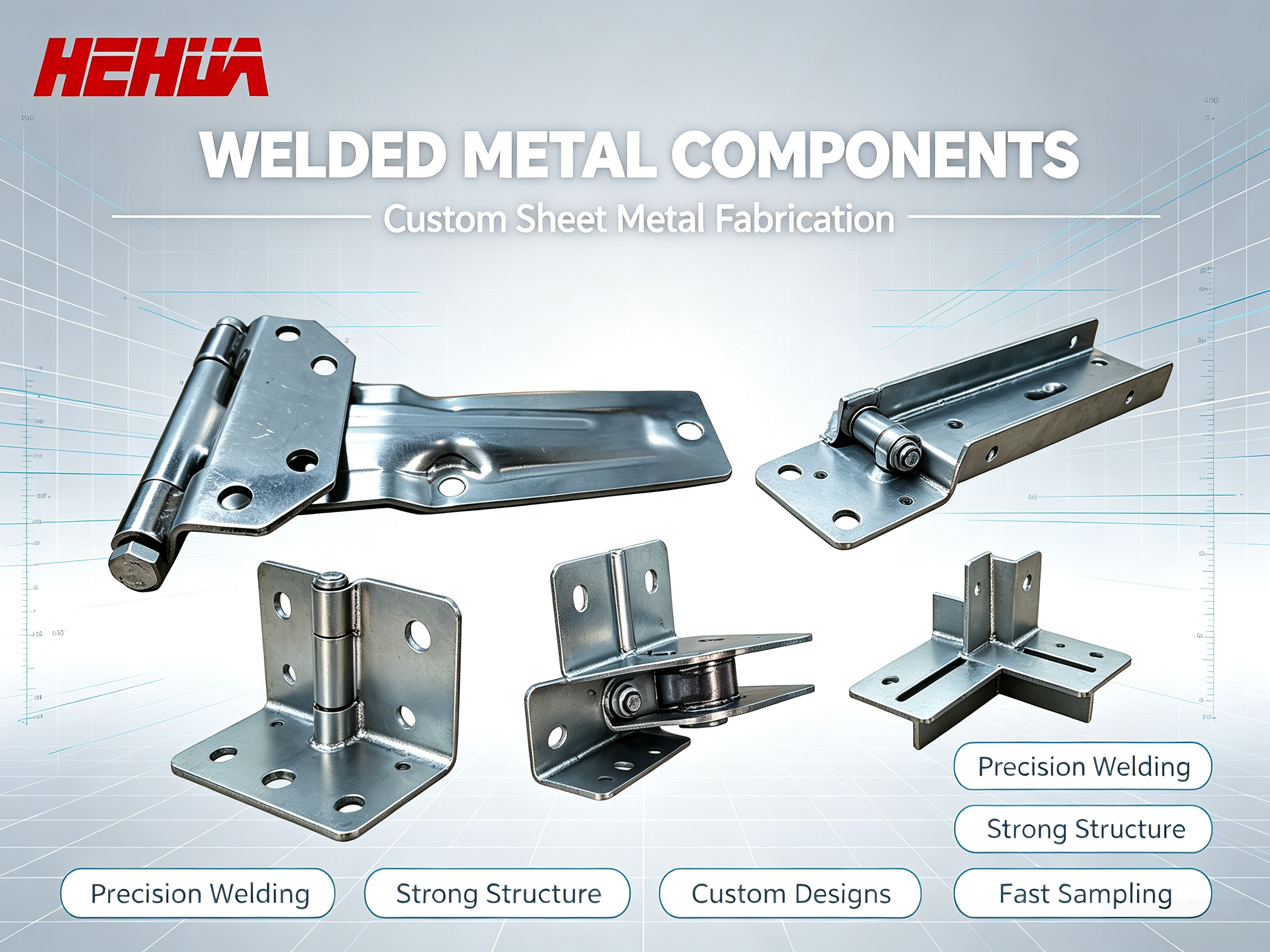 ISO 9001 Certified Hehua Stainless Steel Welded Cabinet Enclosure for Data Center Server Racks