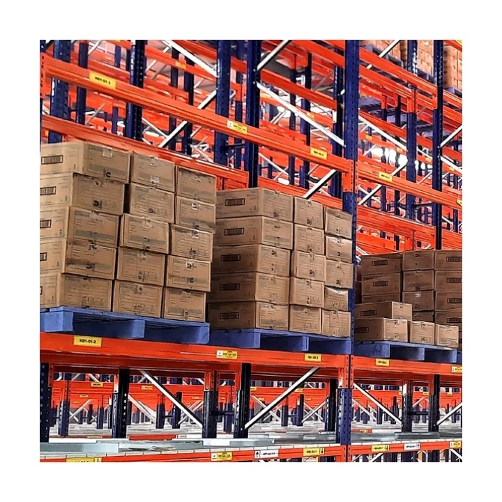 Peterack PT-HD Heavy Duty Steel Adjustable Multi-Level Pallet Shelving with Epoxy Powder Coating and Corrosion Protection