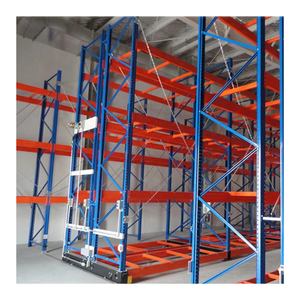 Material Rack Automated Storage Electric Mobile Warehouse Racking System Mobile Rack for Storage Mobile Pallet Racking
