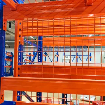 Racking Safety Accessories - Anti-fall wire mesh and upright guards