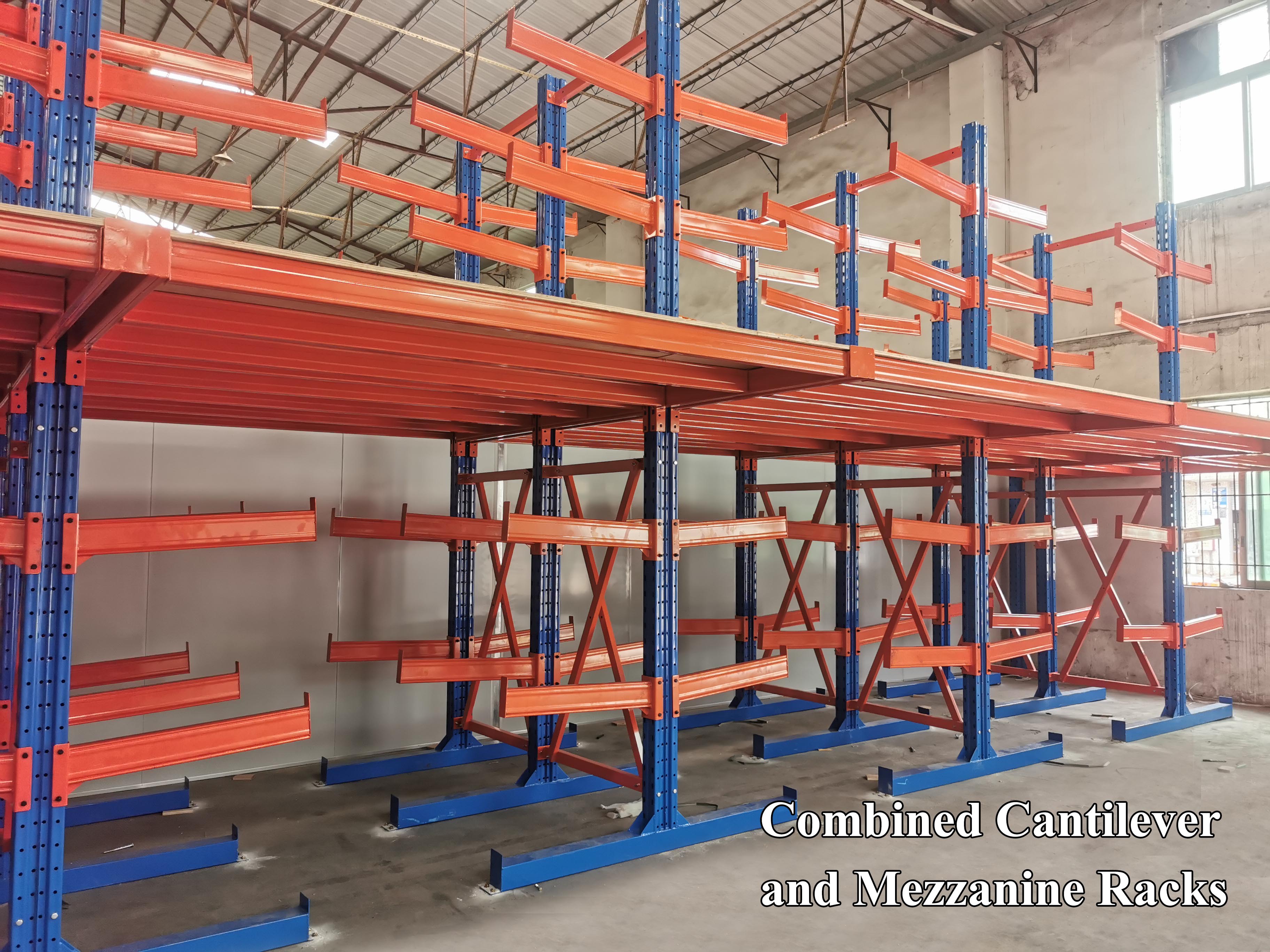 Cantilever storage layout