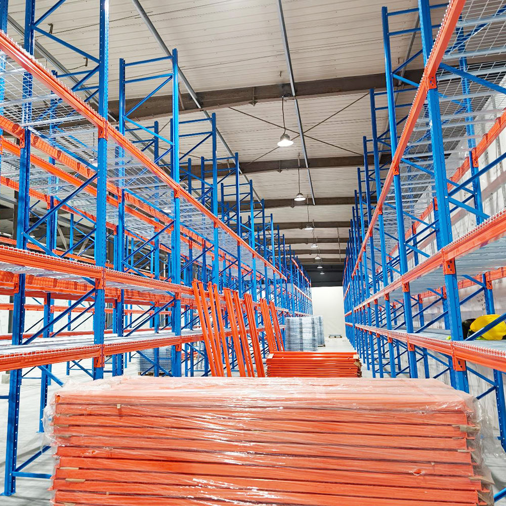 Industrial Stacking Heavy Duty Long Span Shelving Estanteria Storage Metal Shelf Rack for Warehouse Long Span Metal Shelf Rack