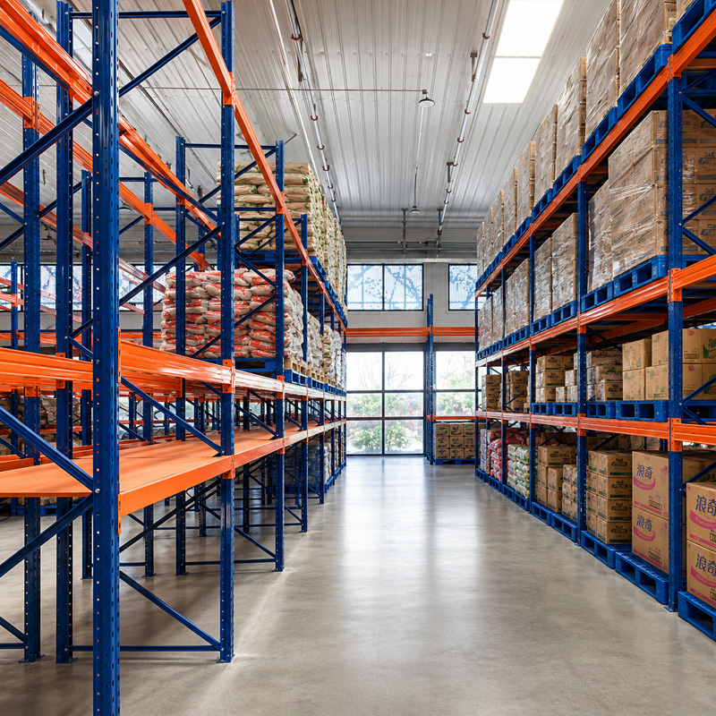 Warehouse Storage Rack Modular Metal Racking With High Loading Capacity For Bulk Wholesale Distribution Center