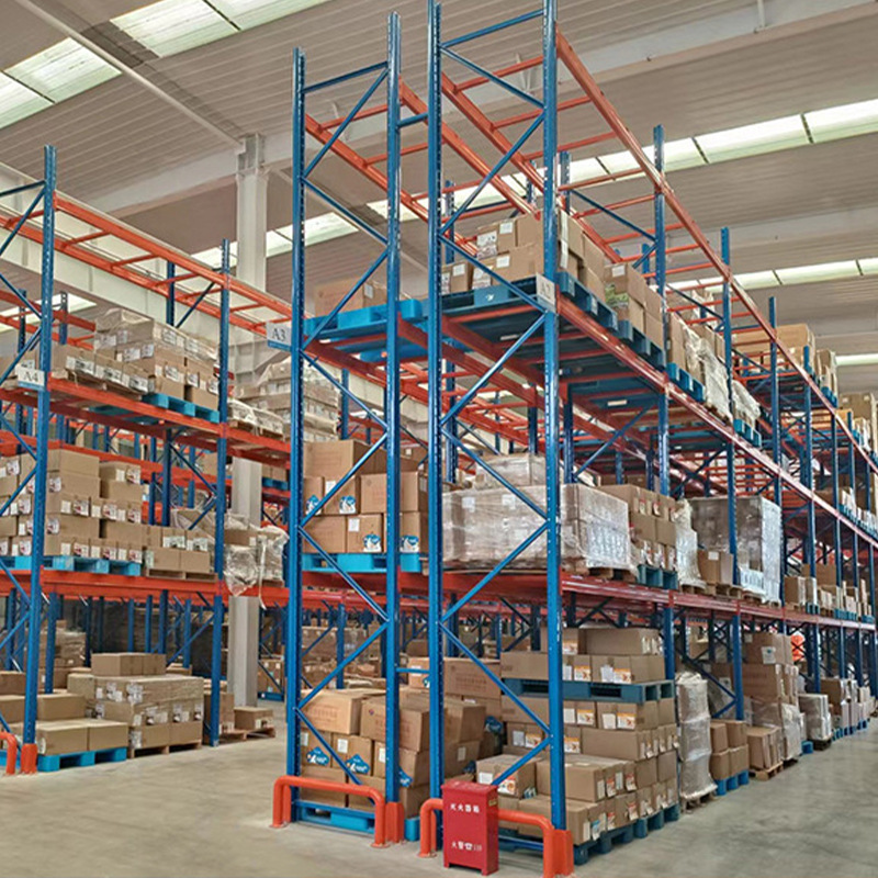 Wholesale Custom Heavy Duty Industrial Rack for High Load 2000 Kilos Per Level Warehouse Storage Tear Drop Pallet Racking System