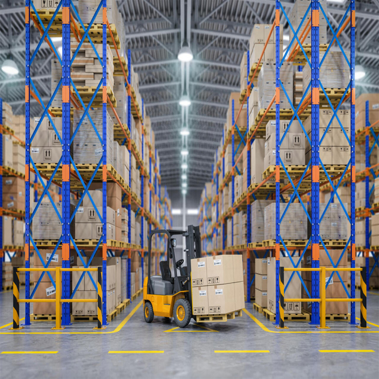 High-Density Ratio Shuttle Racks System Asrs 4 Way Shuttle Racking Radio Shuttle Pallet Rack