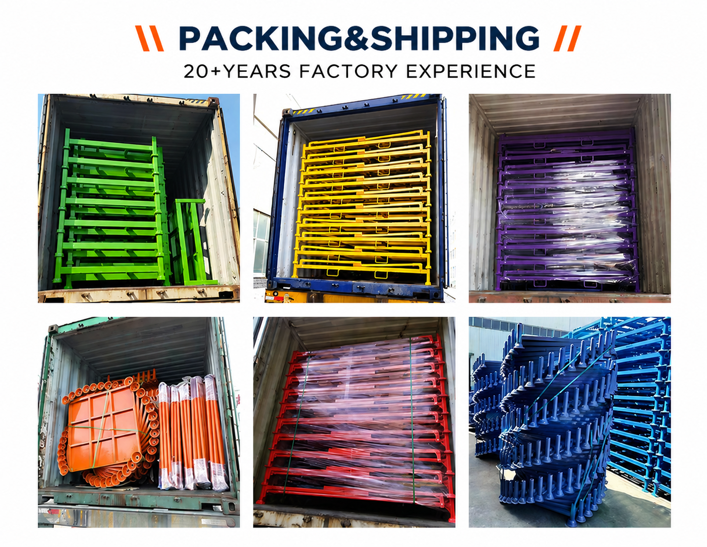 Custom Dimension Storage Pallets