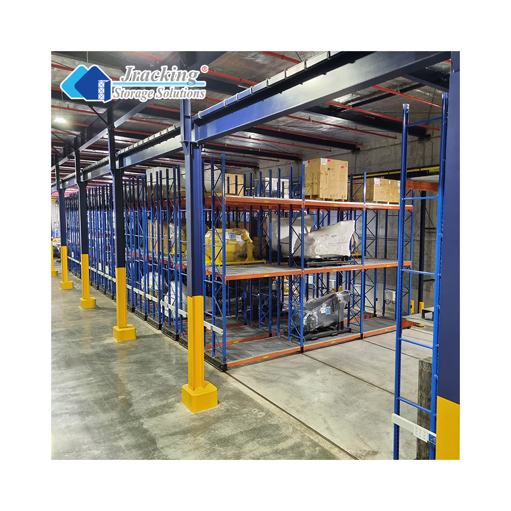 Jracking Automated Storage System Heavy Duty Electric Mobile Pallet Racking