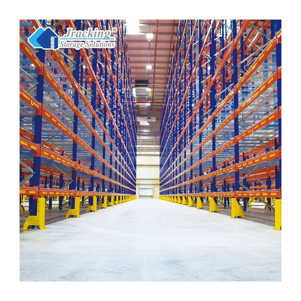 Jracking Durable Adjustable Steel Shelving Storage Rack EURO Pallet Racking and Shelves for Industry Warehouse