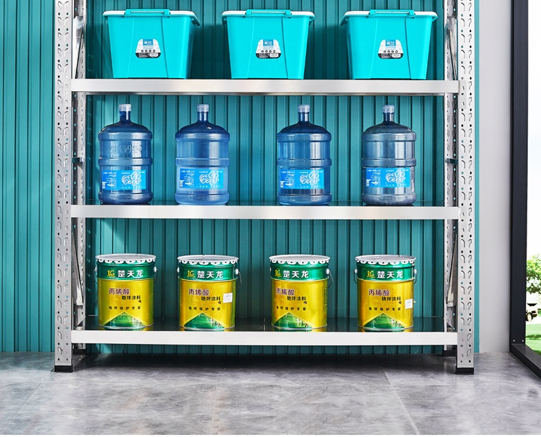 Stainless Steel304 Industrial Warehouse Storage Shelf Racking Shelving Shelves