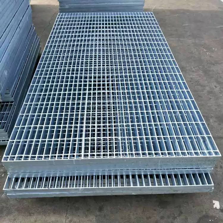 Galvanized Stainless Steel Press Locked Bar Grate Pallet Rack Decking for Supermarket Warehouse Outdoor Floor Application