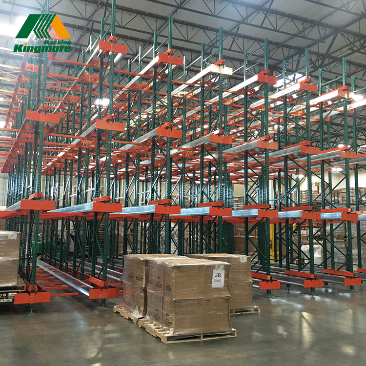 Heavy-Duty Steel Warehouse Racks with Automated Radio Shuttle Racking Equipment Movable Pallet System Automatic rack
