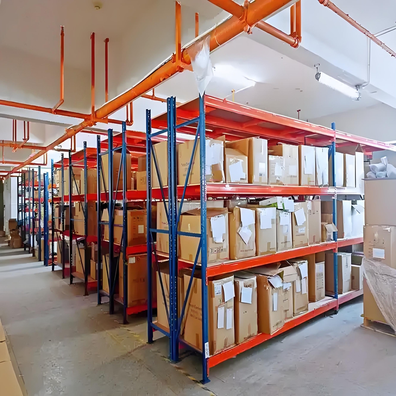 Adjustable 5-Layer Steel Metal Stacking Racks &amp; Shelves Anti-Rust Efficient Warehouse Storage Solution