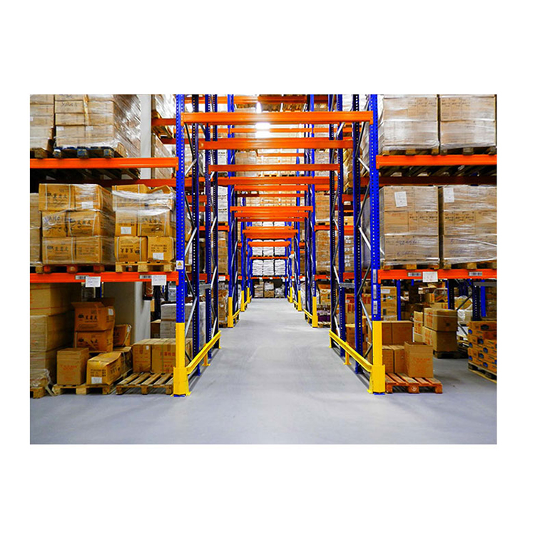 Double Deep Pallet Racks Heavy Duty Drive in Racking Drive-In Racking System Pallet Rack Warehouse Fifo Management System