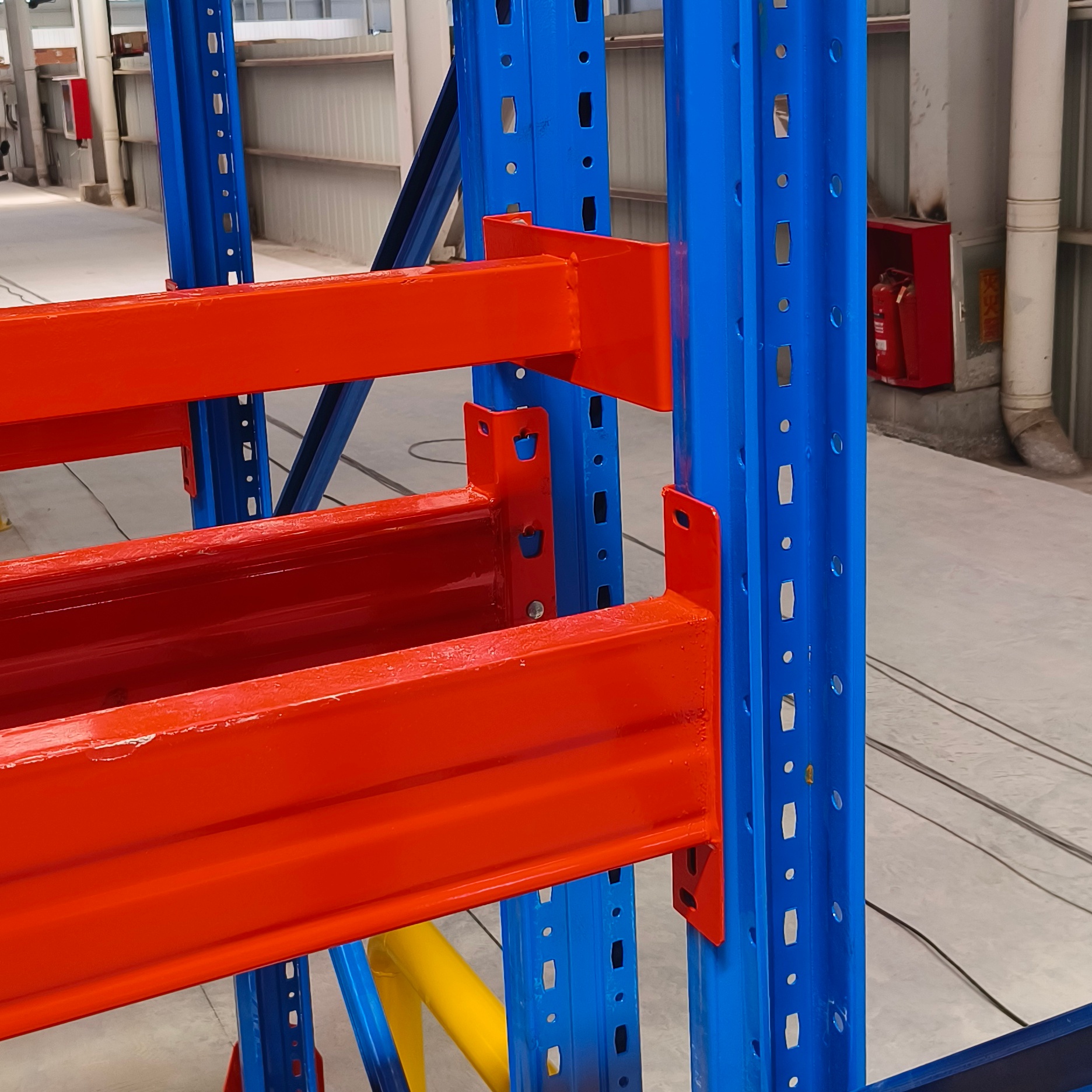 Welded beam structure