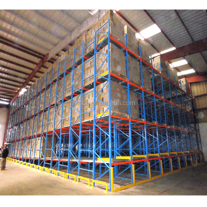 Fifo Rack Gravity Storage Rack Roller Flow Shelf Heavy Duty Racking System Warehouse Storage Cold Storage Pallet Flow Rack Shelf