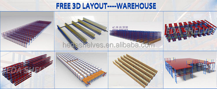 Auto Shuttle Racking System Innovative Pallet Racking Intensive Shuttle Racks Intelligent Cold Storage Shuttle Rack Automatic
