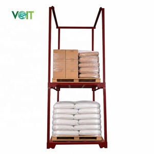 Color Customized Powder Coating Detachable Durability Stackable Pallet Rack Frame