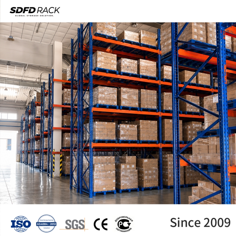 Factory Direct 3000kg High Load Metal Pallet Racking Industrial Steel Pallet Rack System for Warehouse Storage Heavy Goods
