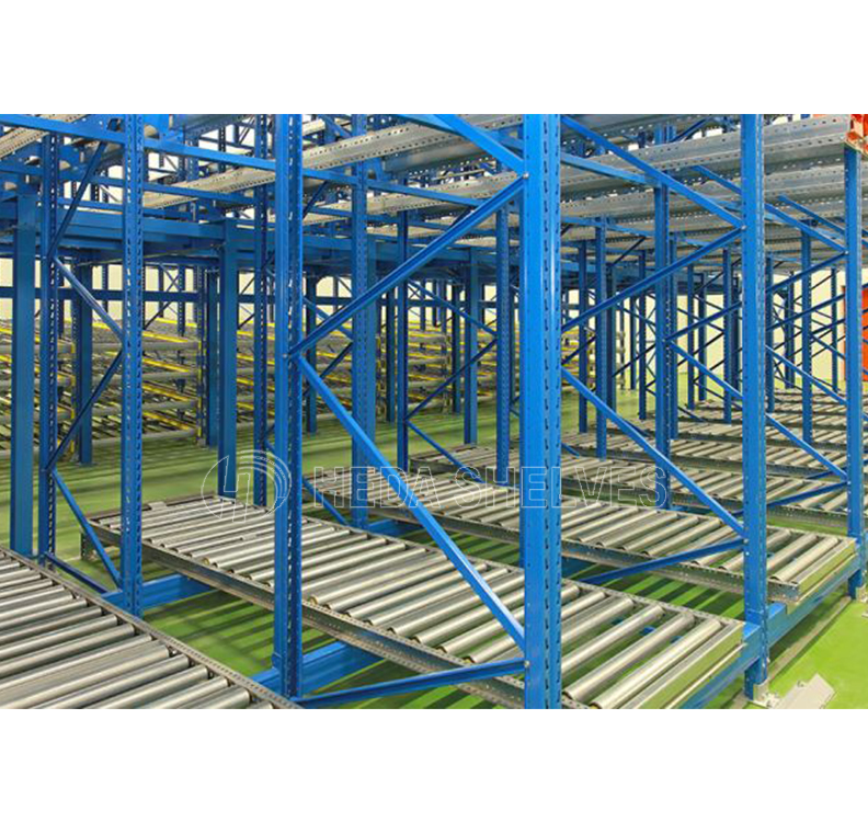 Warehouse Gravity Auto Flow Rack