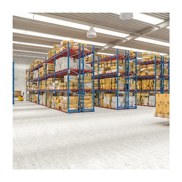 Customized Mobile Van Double Deep Racking System Rack Wide Aisle Density High Bay Pallet Metal Warehouse Racking