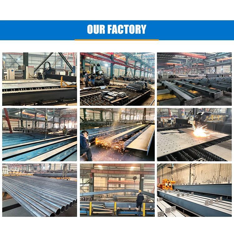Cost-Effective Prefabricated Steel Frame Warehouse Supplies Customizable Prefab Workshop With Free Design &amp; Fast Assembly
