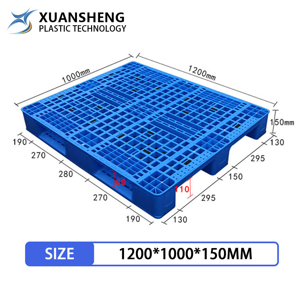Plastic pallet warehouse use