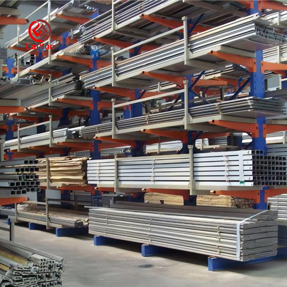Robust Cantilever Shelving Unit Upright Column for Long Shape Goods