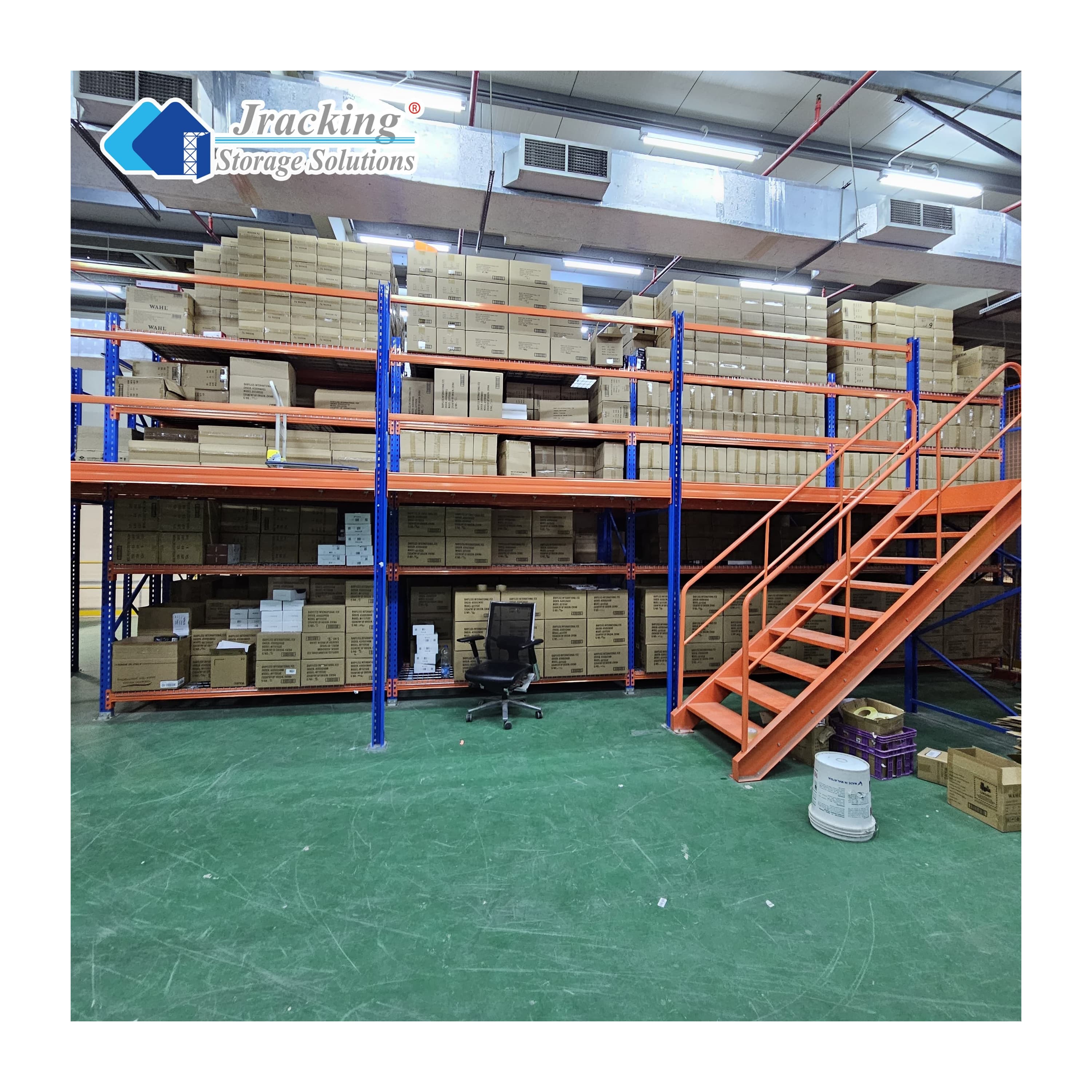 Jracking New EU Standard Vertical Warehouse Industrial Racks Adjustable Heavy-Duty Pallet Racking for Distribution Center