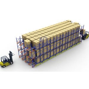 Heda Shelves Four Way Shuttle Rack Warehouse Pallet Racking System