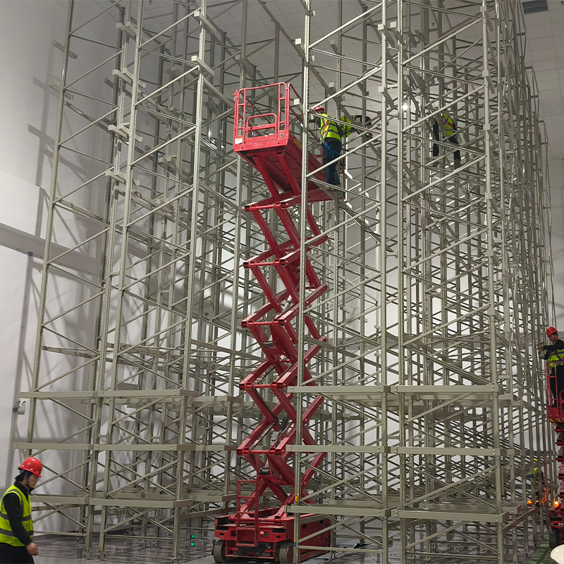 Mobile Heavy Duty Steel 5-Layer Warehouse Rack Supporting Frame 3000kg Load Capacity Customizable for Logistics Park Goods