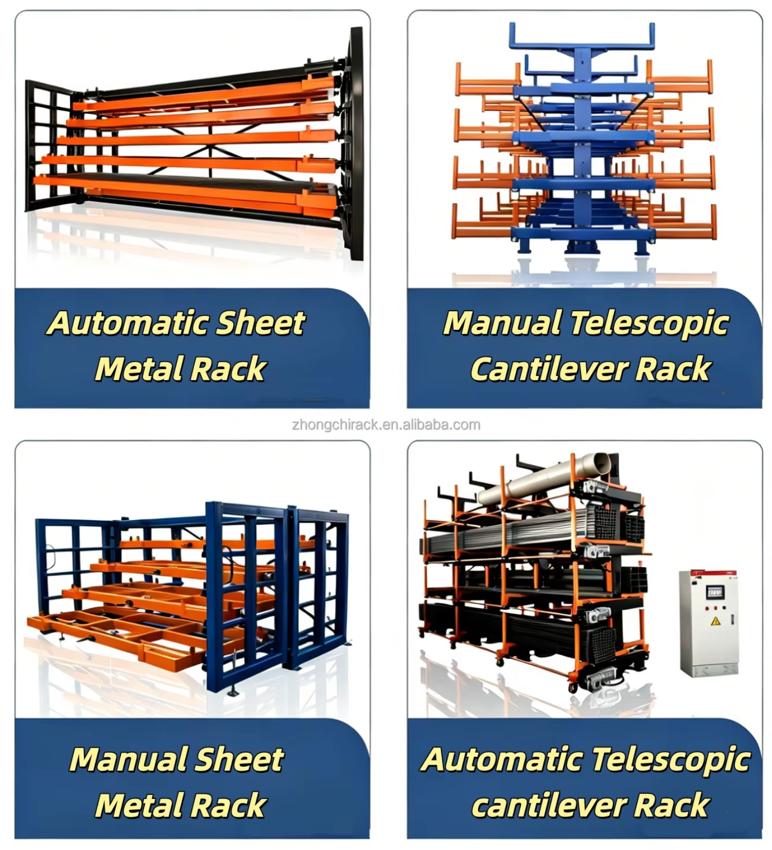 Factory Direct Supply Durable Heavy Duty Adjustable Industrial Steel Plate Storage Racking System for Metal Fabrication Plant