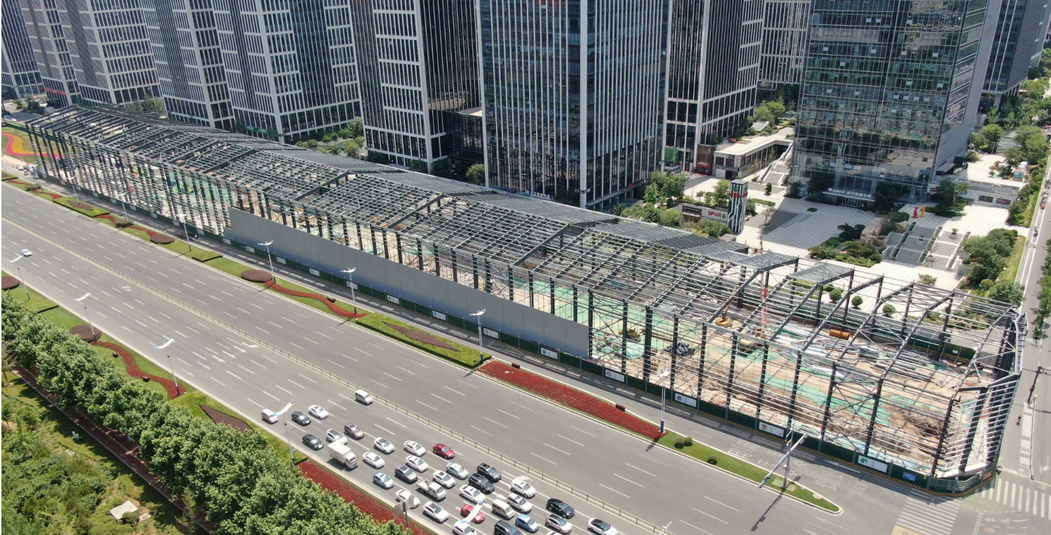 Metal Warehouse Building High Bay Storage Facility Pallet Rack System Logistics Center Space Optimization Solution