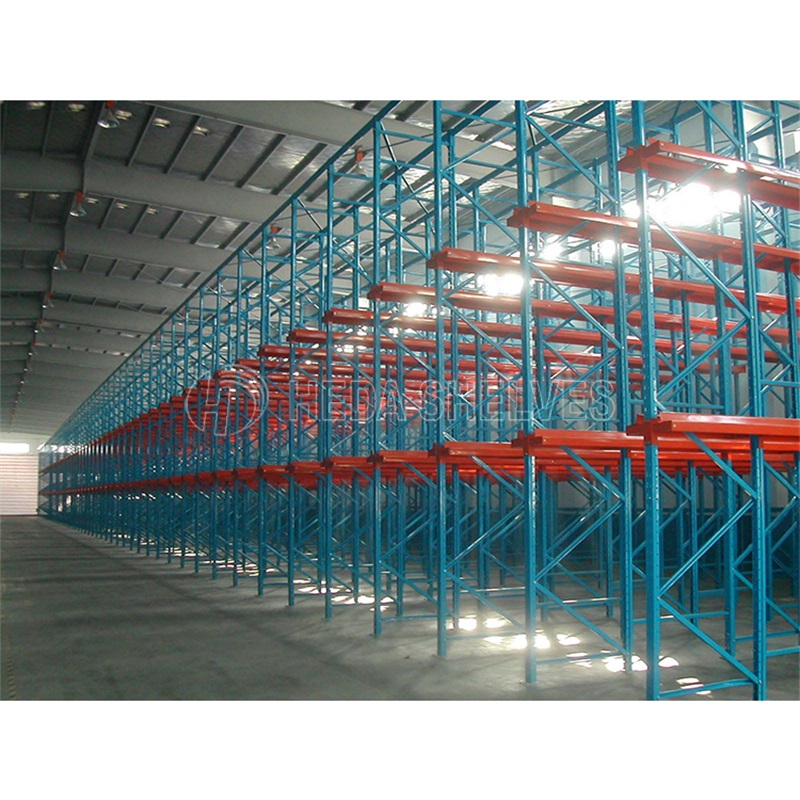 Heavy Duty Drive-In Selective Pallet Rack Iron/Steel/Metal Storage System with Corrosion Protection for Warehouses