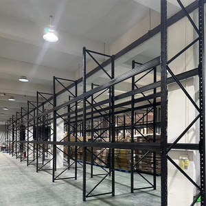 Wire Mesh Deck Pallet Racking Corrosion Resistant Dust Leakage Prevention 5-Layer Heavy Duty Warehouse Storage