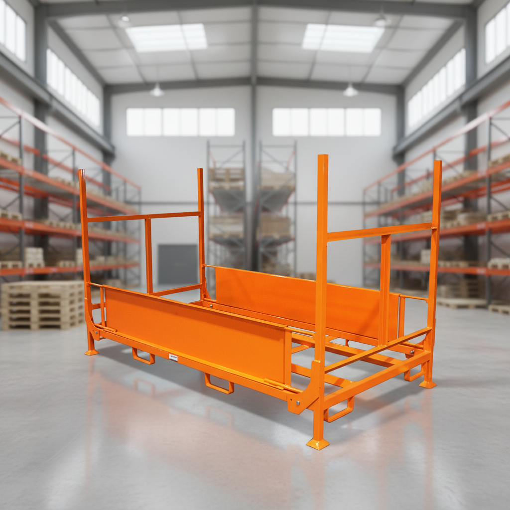 Steel Drive-Through Light Duty Industrial Pallet Stacking Rack with Corrosion Protection for Warehouse Storage System