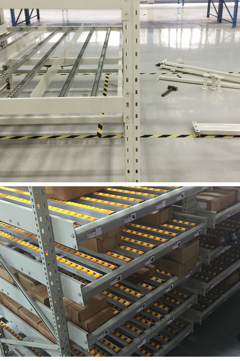 Multi-Tier Warehouse Rolling Storage Rack