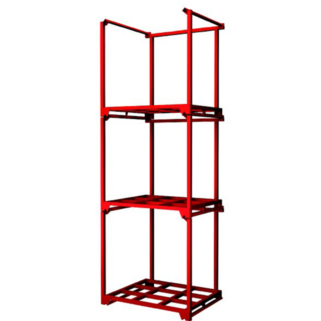 Heavy Duty Warehouse Industrial Storage Metal Portable Steel Racks Pallet Stacking Frames
